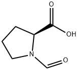 1-甲酰基-L-脯氨酸 结构式