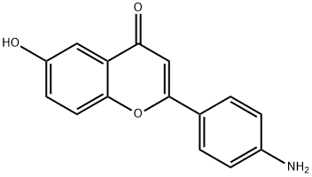 Aminogenistein 结构式