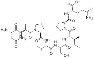 SER-PHE-GLU-ARG-PHE-GLU-ILE-PHE-PRO-LYS 结构式