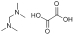 N,N,N',N'-Tetramethylmethanediamine ethanedioate 结构式