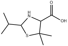 2-isopropyl-5,5-dimethylthiazolidine-4-carboxylic acid