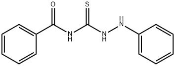 BenzaMide, N-[(2-phenylhydrazino)thioxoMethyl]- 结构式