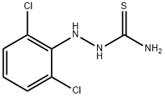4-2,6-二氯苯-3-氨基硫脲 结构式