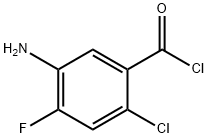 Benzoyl chloride, 5-amino-2-chloro-4-fluoro- (9CI) 结构式