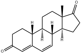 4,6-estradiene-3,17-dione 结构式