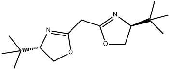 2,2′-亚甲基双[(4，s)-4-叔丁基-2-噁唑啉] 结构式
