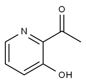 1-(3-羟基吡啶-2-基)乙酮 结构式