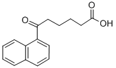 6-(1-NAPHTHYL)-6-OXOHEXANOIC ACID 结构式