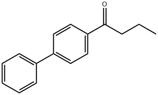 4-丁酰基联苯 结构式