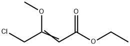 ETHYL(E)-4-CHLORO-3-METHOXY-2-BUTENOATE,97% 结构式