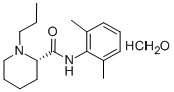 盐酸罗哌卡因 结构式