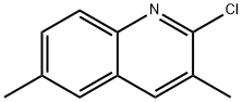 2-氯-3,6-二甲基喹啉 结构式