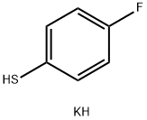 4-FLUOROTHIOPHENOL POTASSIUM SALT 结构式