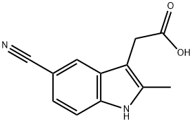 5-Cyano-2-methylindole-3-aceticacid