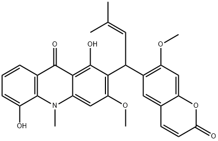 Acrimarine H 结构式