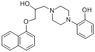 O-desmethylnaftopidil 结构式