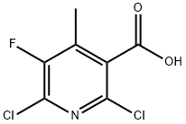 2,6-Dichloro-5-fluoro-4-methylnicotinicacid