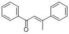 1,3-二苯-2-丁烯-1-酮 结构式