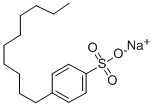 癸基苯磺酸钠 结构式
