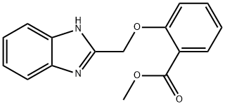 2-[(2'-CARBOMETHOXYPHENOXY)METHYL]-BENZIMIDAZOLE