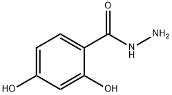 2,4-二羟基苯酰肼 结构式