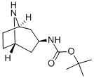 内-3-Boc-氨基托烷 结构式