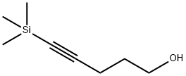 5-(三甲基硅烷基)-4-戊炔-1-醇 结构式