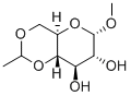 METHYL-4,6-O-ETHYLIDENE-ALPHA-D-GLUCOPYRANOSIDE 结构式