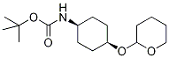 cis-[2-(4-tert-Butyloxycarbonylamino)cyclohexyloxy]tetrahydro-2H-pyran-d5 结构式
