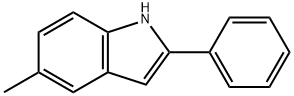 5-甲基-2-苯基吲哚 结构式