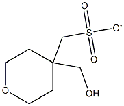 TETRAHYDROPYRAN-4-YLMETHYL METHANESULFONATE 结构式