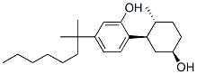 5-(1,1-Dimethylheptyl)-2-[(1R,2R,5R)-5-hydroxy-2-methylcyclohexyl]phenol 结构式