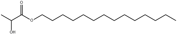 四癸基-2-氢氧基丙醇酸酯 结构式