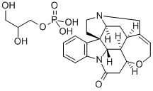 甘油磷酸士的宁 结构式