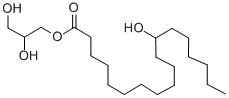 甘油羟基硬脂酸酯 结构式