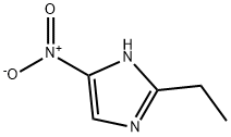 2-乙基-4-硝基-1H-咪唑 结构式