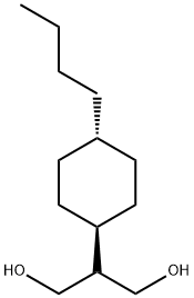 2-(反式-4-丁基环己基)丙烷-1,3-二醇 结构式