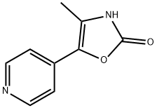 4-methyl-5-(4-pyridinyl)-2(3H)-oxazolone 结构式