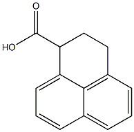 (-)-2,3-Dihydro-1H-phenalene-1-carboxylic acid 结构式