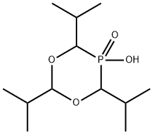 5-羟基-2,4,6-三(异丙基)-1,3,2-二氧杂磷杂环己烷5-氧化物 结构式
