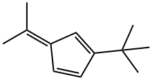 3-叔丁基-6,6-二甲基富烯 结构式