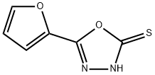 5-(2-呋喃基)-1,3,4-二唑-2-硫醇 结构式