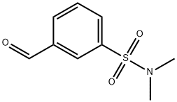 3-Formyl-N,N-dimethyl-benzenesulfonamide 结构式