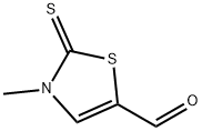 5-Thiazolecarboxaldehyde, 2,3-dihydro-3-methyl-2-thioxo- (9CI) 结构式
