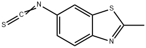 Benzothiazole, 6-isothiocyanato-2-methyl- (9CI) 结构式