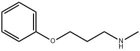 3-苯氧基-N-甲基-1-丙胺 结构式