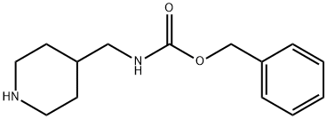 4-N-CBZ-氨甲基哌啶 结构式