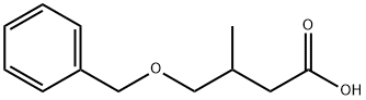 4-苄氧基-3-甲基丁酸 结构式