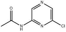 N-(6-Chloro-2-pyrazinyl)acetamide 结构式