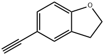 5-乙炔基-2,3-二氢-1-苯并呋喃 结构式